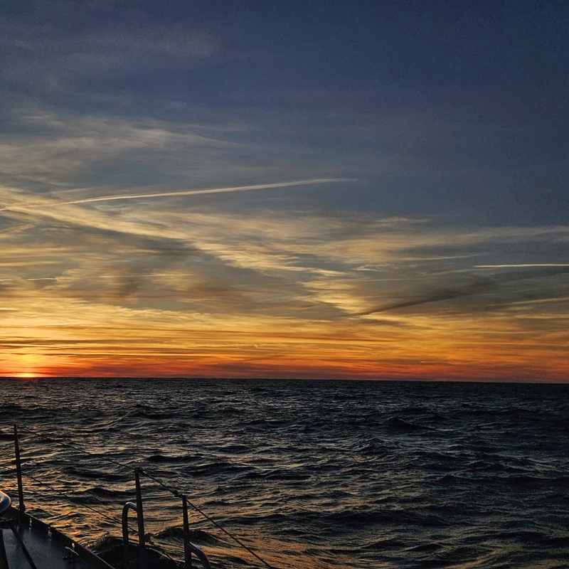 2024 - Original photo captured during sailboat delivery around Cape Hatteras. 